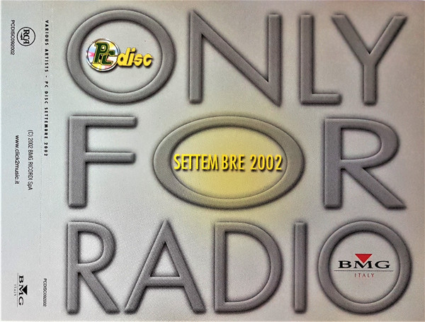 Pc Disc Only For Radio Settembre 2002