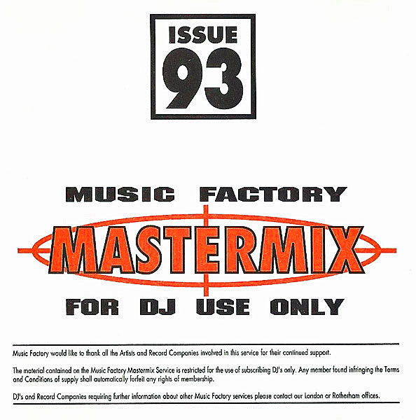 Music Factory Mastermix - Issue 93