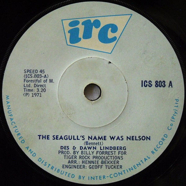 The Seagull's Name Was Nelson 