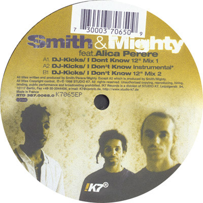 DJ-Kicks EP / I Don't Know