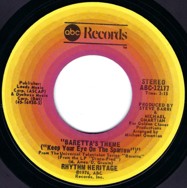 Barretta's Theme (Keep Your Eye On The Sparrow) / My Cherie Amour