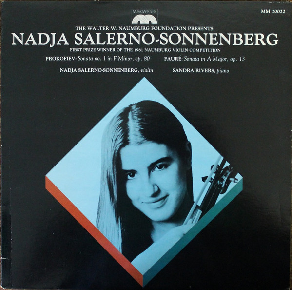 The Walter W. Naumburg Foundation Presents: Nadja Salerno-Sonnenberg