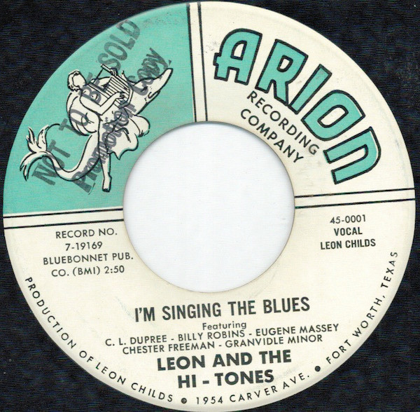 I'm Singing The Blues