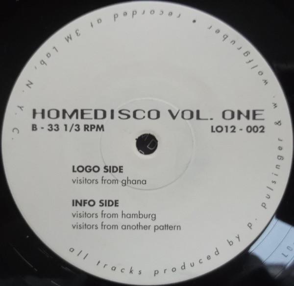 Homedisco Vol. One