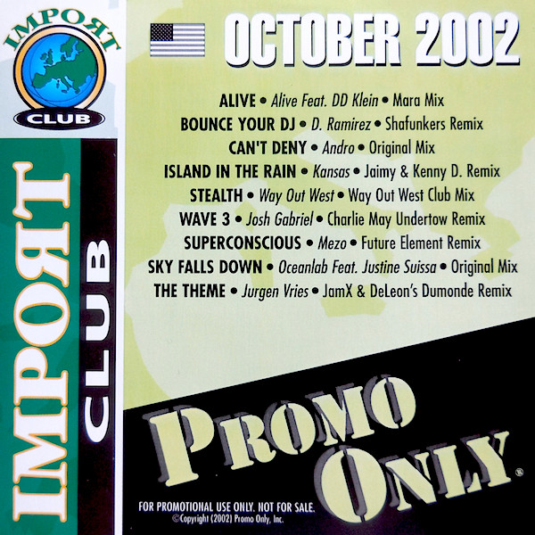 Promo Only Import Club: October 2002
