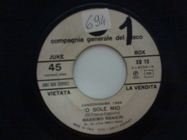 'O Sole Mio / Centomila Violoncelli 