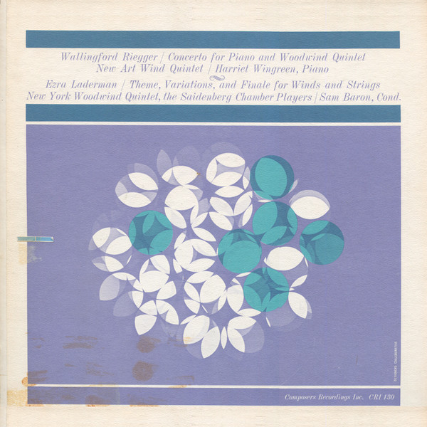 Concerto For Piano And Woodwind Quintet / Theme, Variations And Finale For Winds And Strings