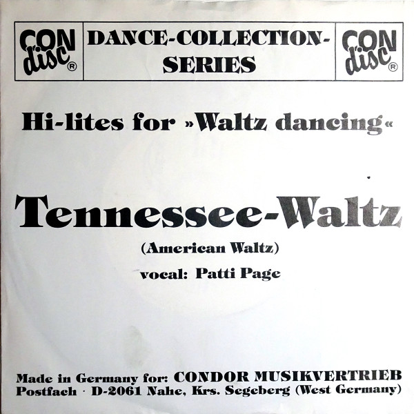 Tennessee Waltz / Metropolis Waltz