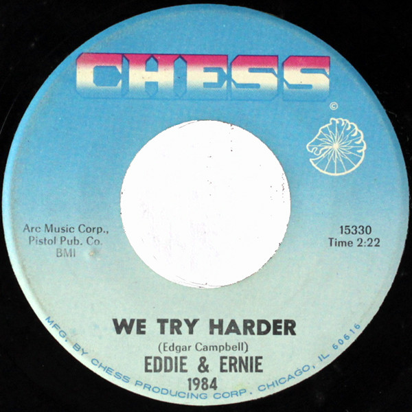 We Try Harder / I Believe She Will