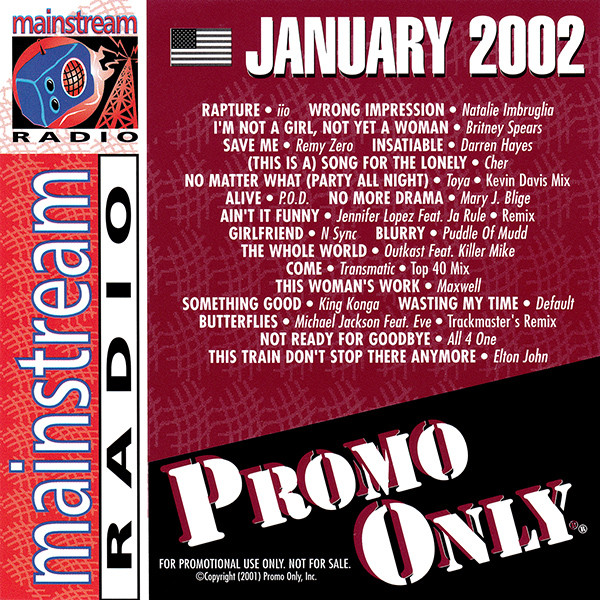 Promo Only Mainstream Radio: January 2002