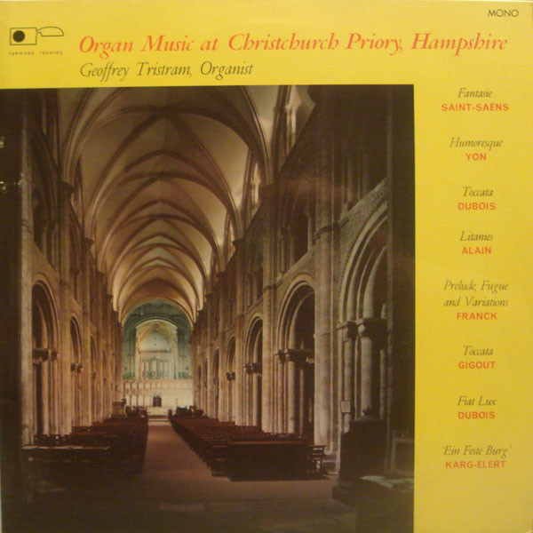 Organ Music At Christchurch Priory, Hampshire
