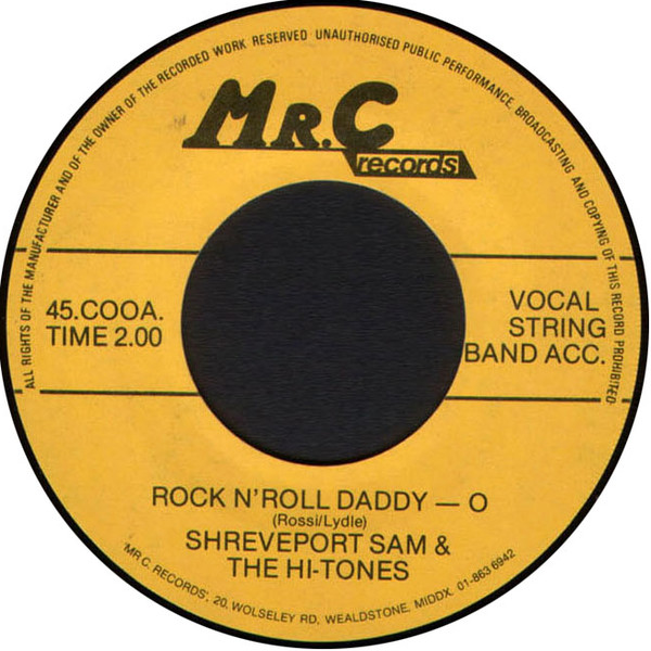 Rock N' Roll Daddy-O/Cat's Nite Out