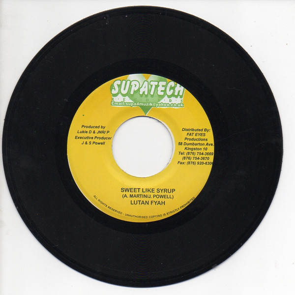 Sweet Like Syrup / Hold On To Rasta Love