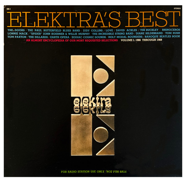 Elektra's Best (Volume I, 1966 Through 1968)