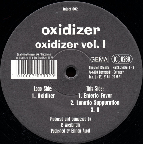 Oxidizer Vol. 1
