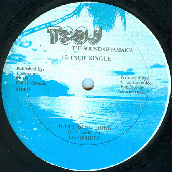 Lickshot Man / Don't Bend Down