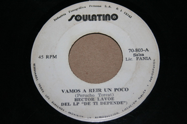 Vamos A Reir Un Poco / 	Felices Horas