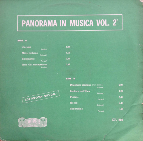 Panorama In Musica Vol. 2°