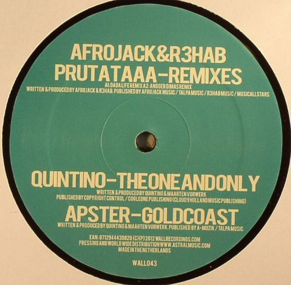 Prutataaa (Remixes) / The One And Only / Goldcoast