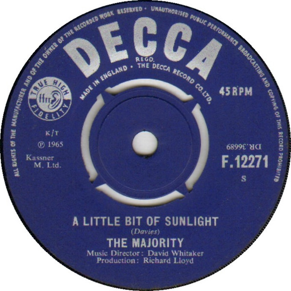 A Little Bit Of Sunlight / Shut 'Em Down In London Town