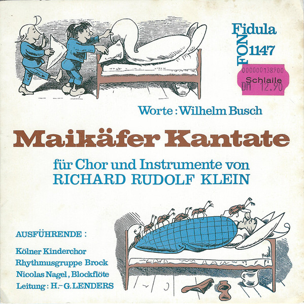 Maikäfer Kantate / Die Heinzelmännchen Von Köln