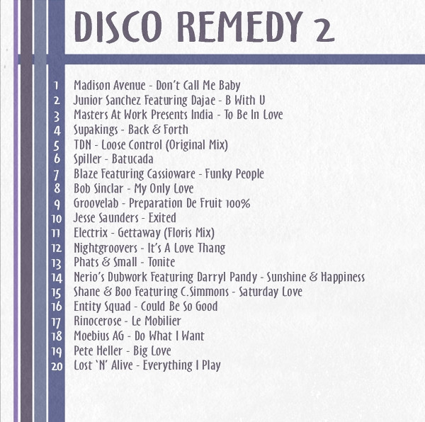 Disco Remedy Vol. 2