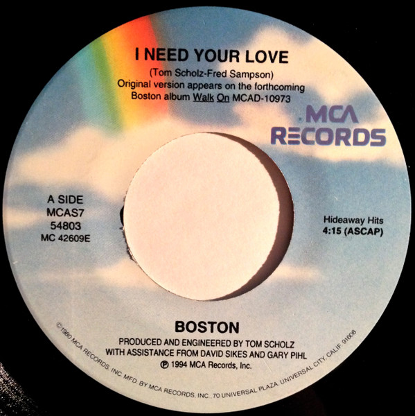 I Need Your Love