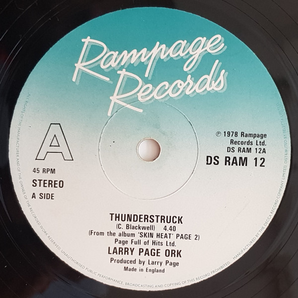 Thunderstruck / Slinky Thighs