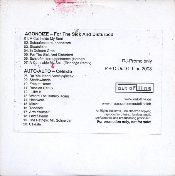 For The Sick And The Disturbed / Celeste
