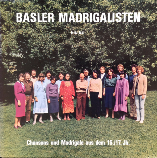 Chansons Und Madrigale Aus Dem 16./17. Jh.