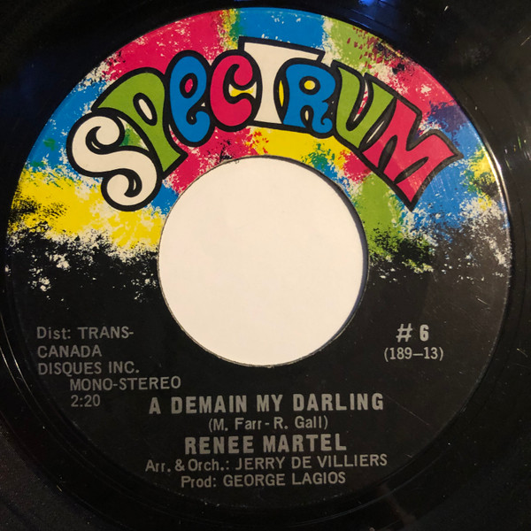 A Demain My Darling / Quand Un Bateau Passe