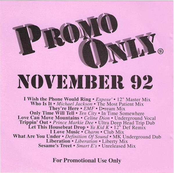 Promo Only: November 92