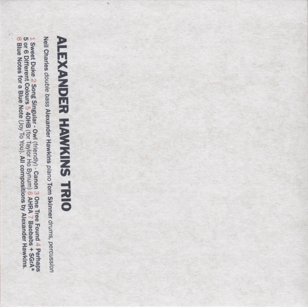 Alexander Hawkins Trio