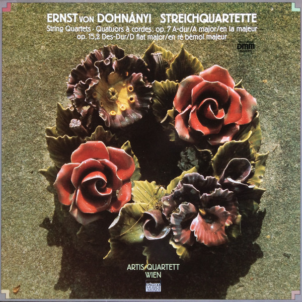 Streichquartette = String Quartets = Quatuors À Cordes: Op. 7 A-dur = A Major = En La Majeur / Op. 15, 2 Des-dur = D Flat Major = En Ré Bémol Majeur