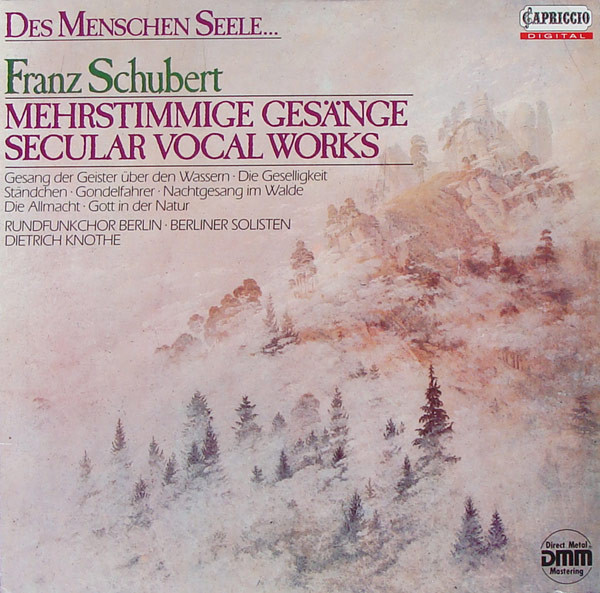 Des Menschen Seele...: Mehrstimmige Gesänge - Secular Vocal Works