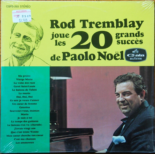 Rod Tremblay Joue Les 20 Grands Succès De Paolo Noel