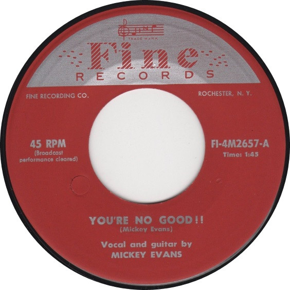 You're No Good!! / ( I Want To Go Where You Go) Then I'll Be Happy