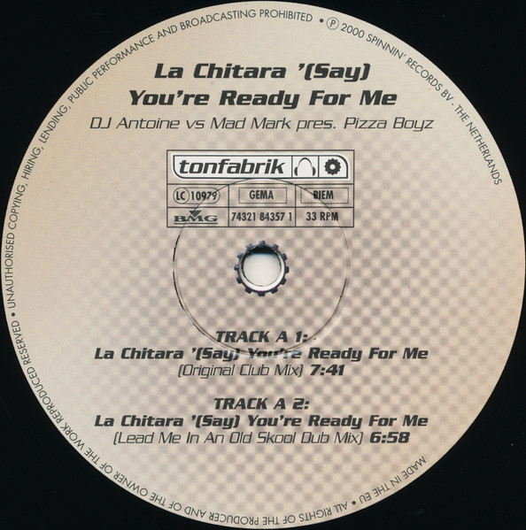La Chitara '(Say) You're Ready For Me