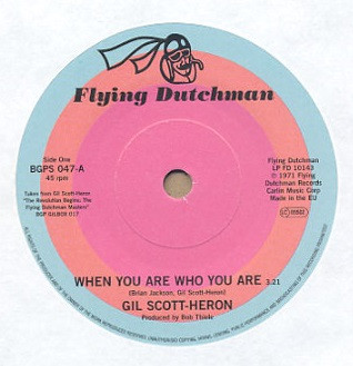 When You Are Who You Are / Free Will (Alt Take 1)