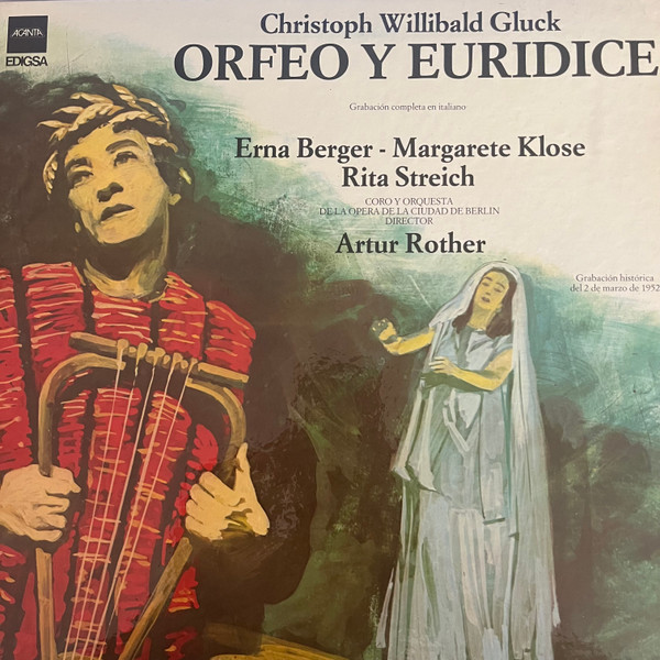 Orfeo Y Euridice (Grabacion Completa En Italiano)