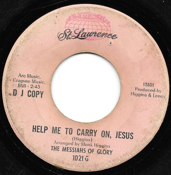 Help Me To Carry On, Jesus