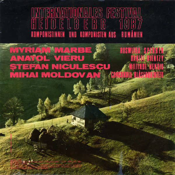 Internationales Festival Heidelberg 1987 (Komponistinnen Und Komponisten Aus Rumänien)