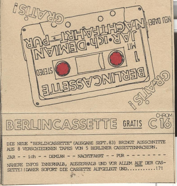 Berlincassette Gratis