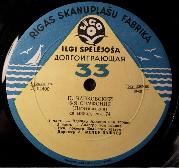 П. Чайковский. 6-я Симфония (Патетическая) Си Минор, Соч. 74