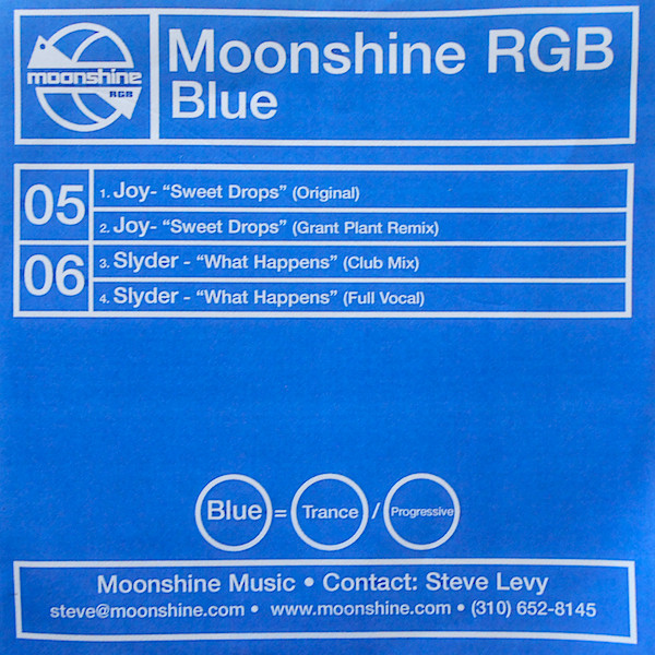 Moonshine RGB 2nd Quarter Sampler 2002 05 - 06