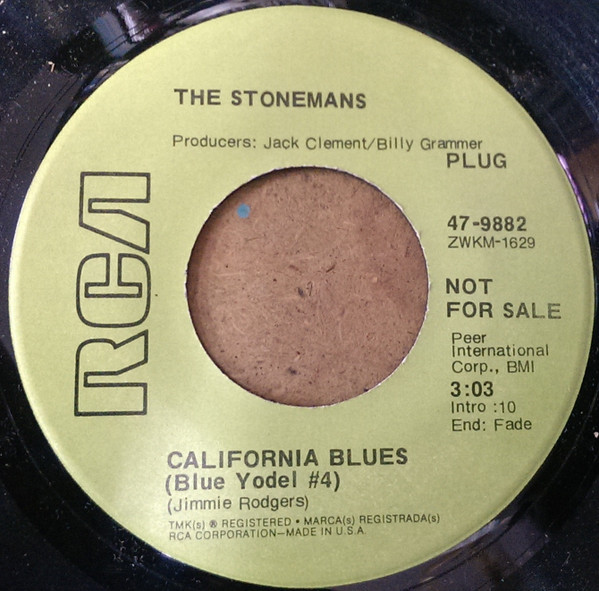 California Blues (Blue Yodel #4) / Looks Like Baby's Gone