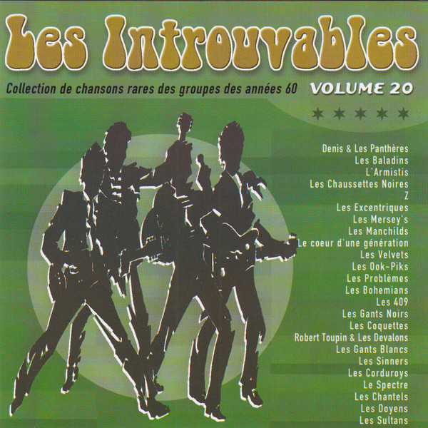 Les Introuvables Volume 20 (Collection De Chansons Rares Des Groupes Des Années 60)