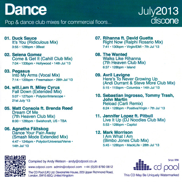 Dance July 2013