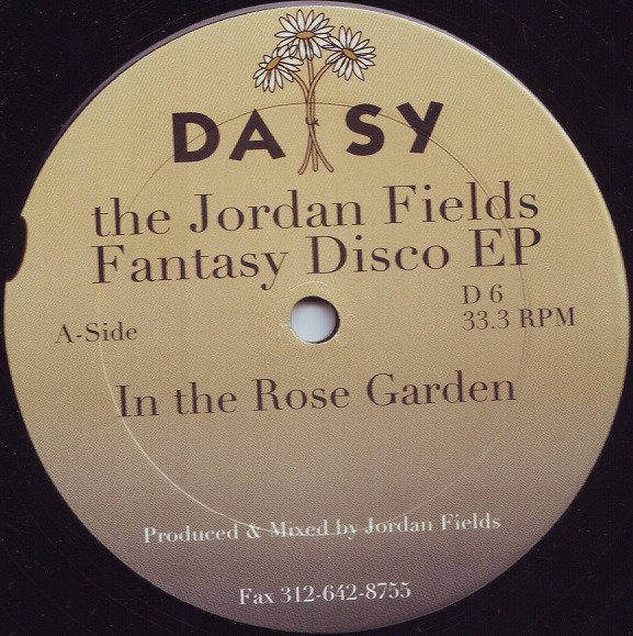 The Jordan Fields Fantasy Disco  EP