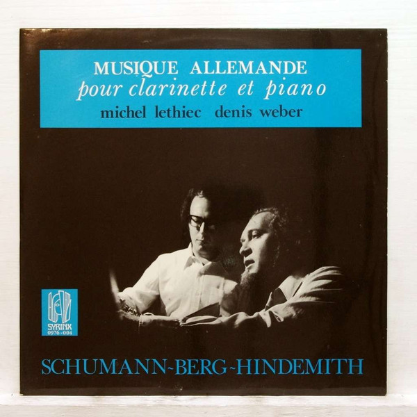 Musique Allemande Pour Clarinette Et Piano